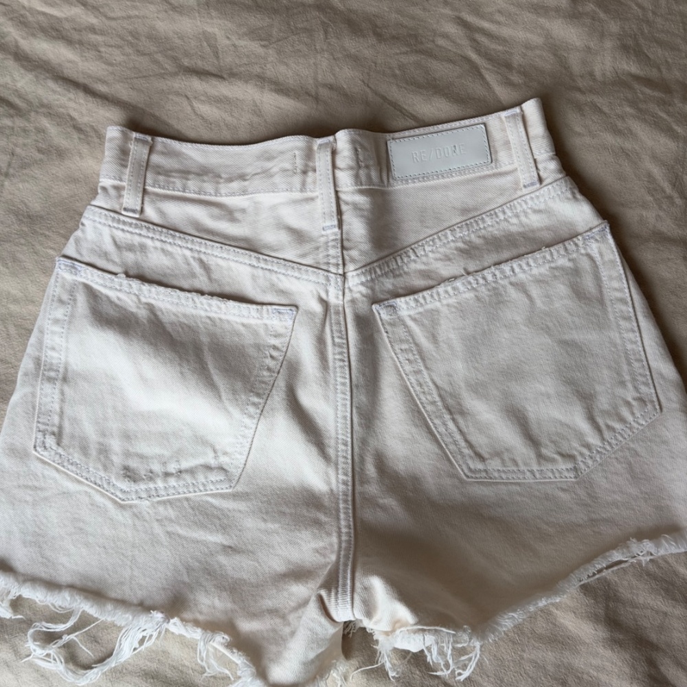High Waisted Mini Short Re/Done - Picture 4 of 6